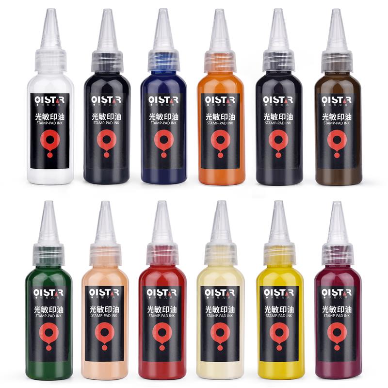 Direct To Garment Ink - 50 ml Mavi Kırmızı Siyah Mürekkep