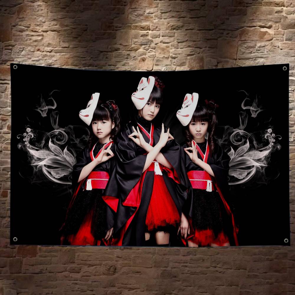 Commercial Printing Companies Usa - Klasik Kawaii Metal Band B-Babymetal Gelişmiş