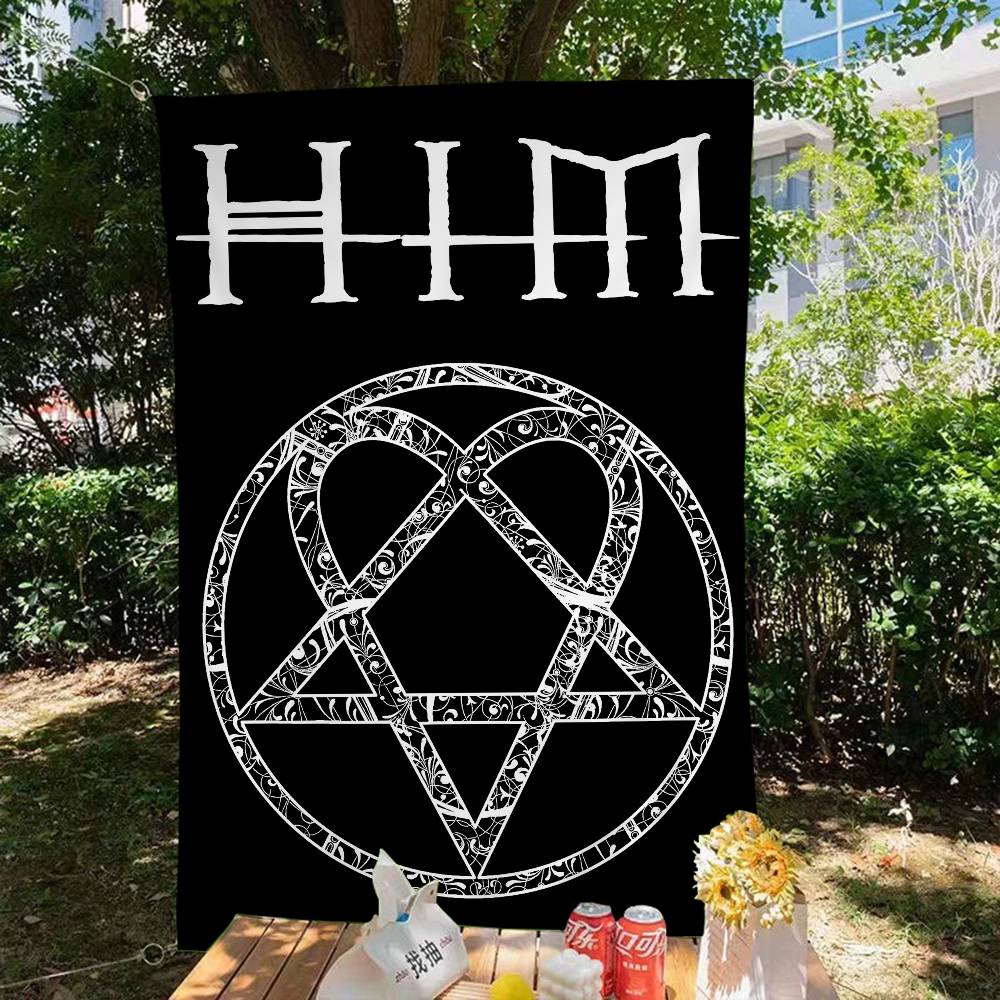 Rock H-HIM Band Gelişmiş Baskı - Commercial Printing Companies Usa incelemesi ve fiyatı