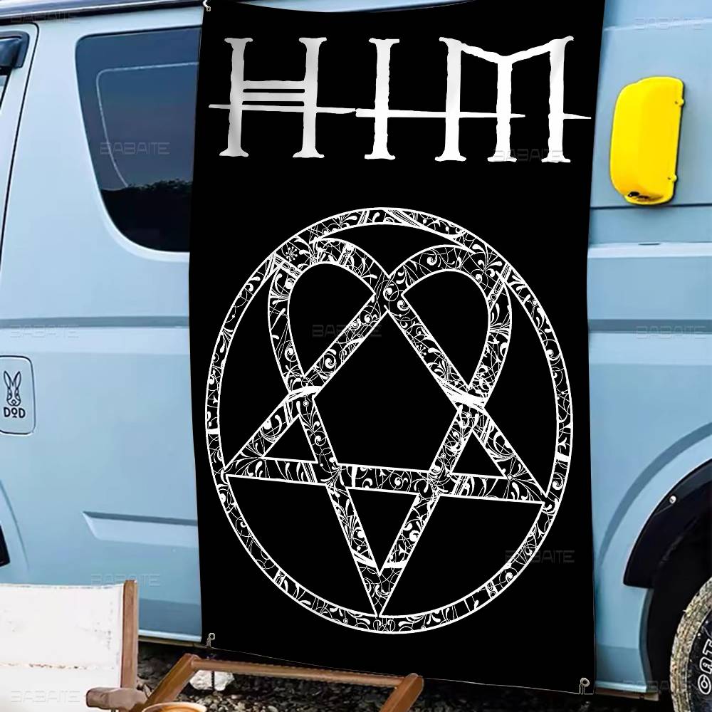 Rock H-HIM Band Gelişmiş Baskı - Commercial Printing Companies Usa incelemesi ve fiyatı